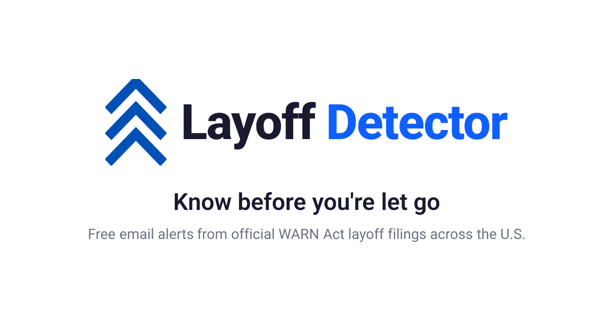 Layoff Detector | Know before you're let go